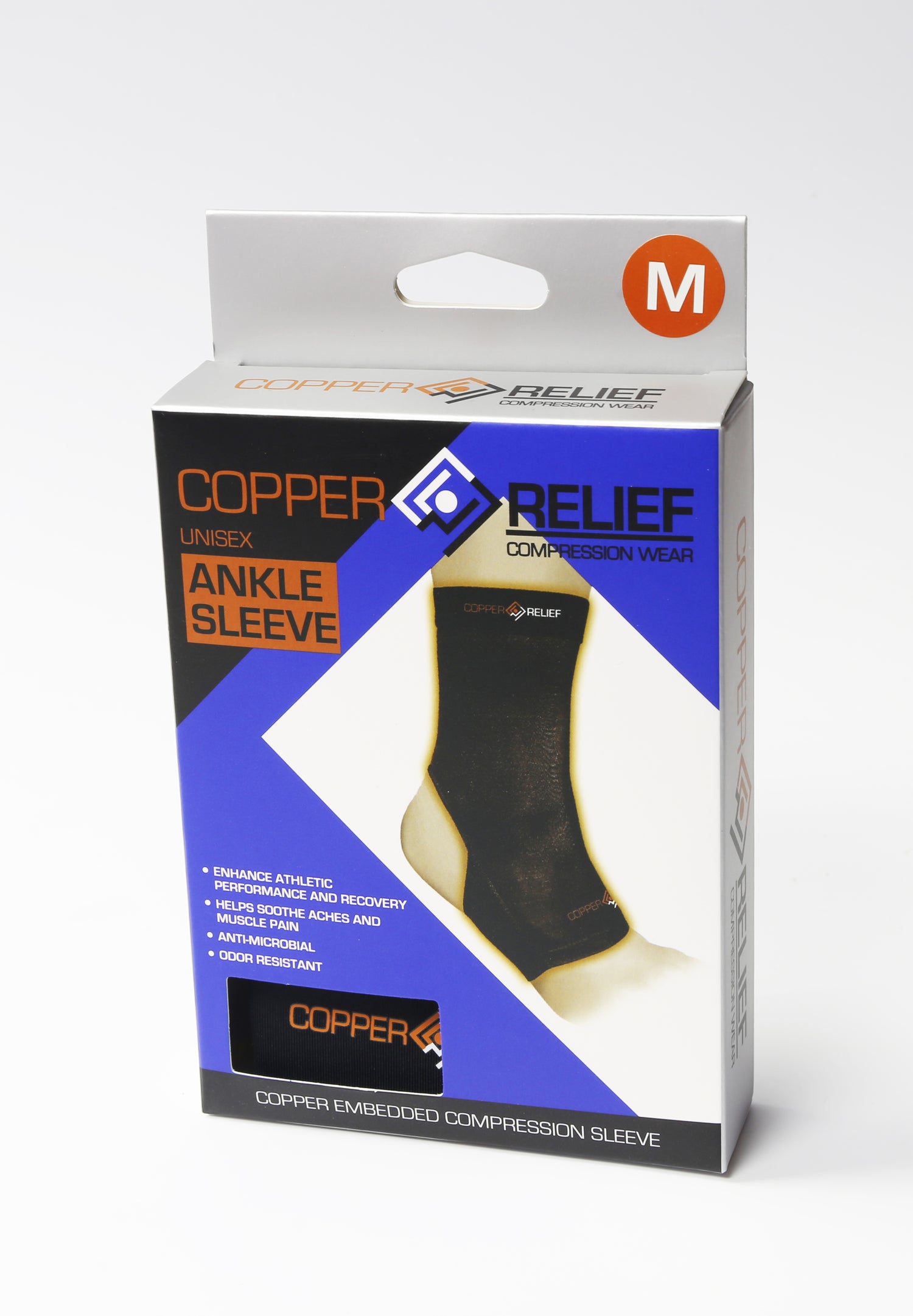 Copper Relief Sleeves – Ankle